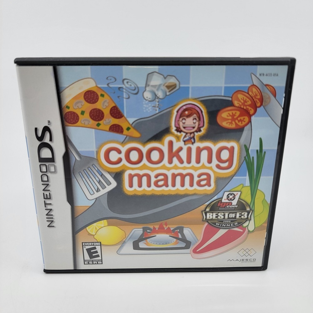 Cooking Mama - Nintendo DS - Case & Manual Only - NO GAME - N